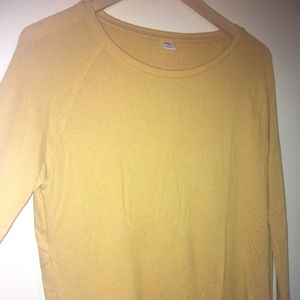 Old Navy yellow shirt/sweater